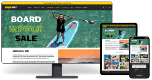 Jungle Surf, established in 2003, is a locally owned and operated family business in Tuncurry, New South Wales. Surrounded by the ocean and lake system of the Great Lakes, Jungle Surf embraces the outdoor lifestyle by providing surf, skate, scooter, and stand-up paddleboard equipment and apparel. Their team consists of sports and water enthusiasts who offer expert advice and friendly customer service, ensuring everyone finds the right gear.